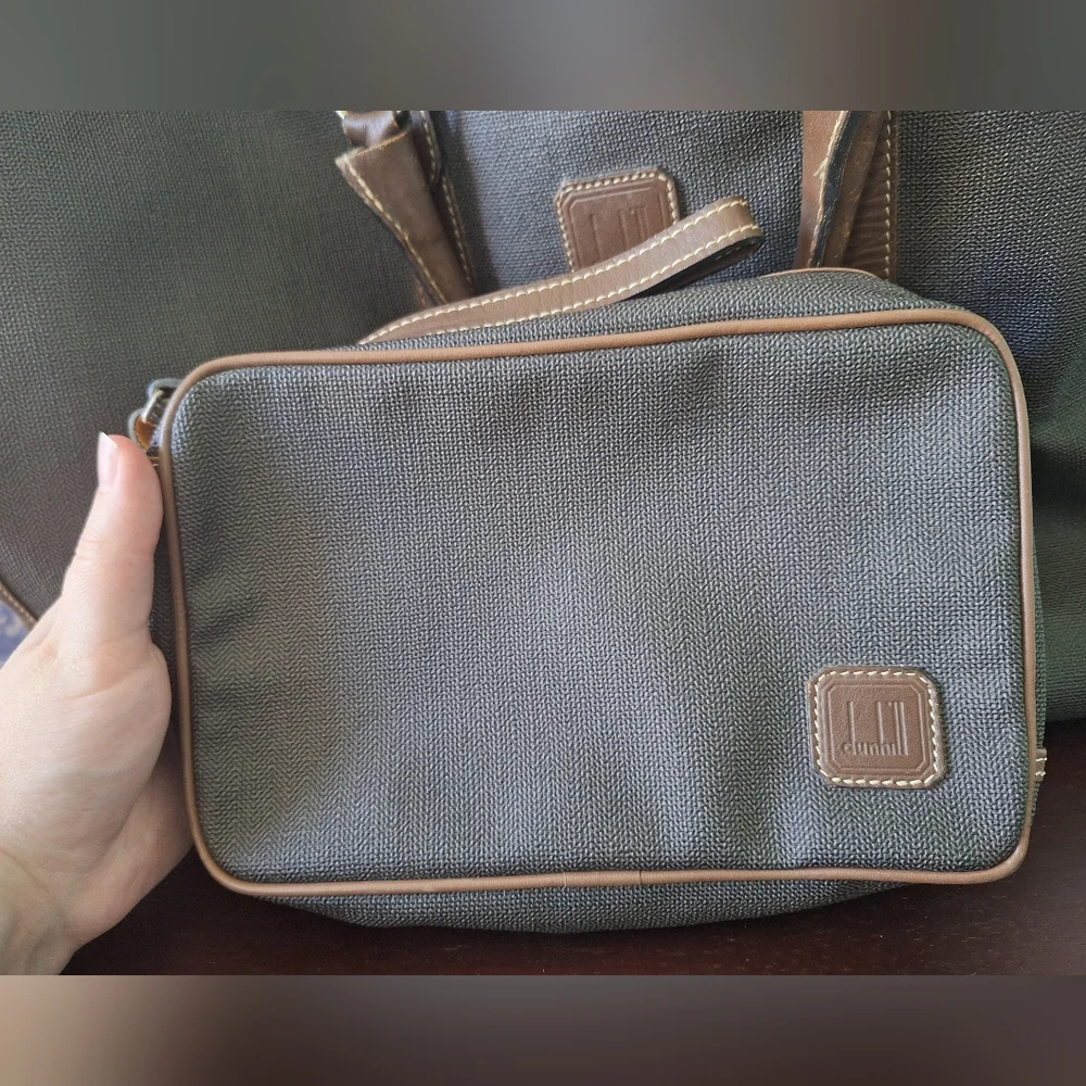 Dunhill Weekender and Wristlet Set